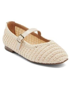 Me Too Shelby Mary Jane Flat - White