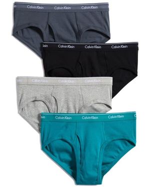 Calvin Klein Low Rise Hip Briefs - Blue