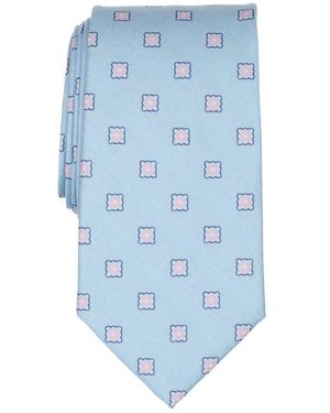 Brooks Brothers Diamond Flower Neat Tie - Blue