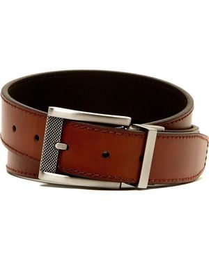 Boconi Reversible Leather Belt - Brown