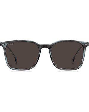 BOSS 1694/S 54Mm Rectangle Sunglasses - Gray