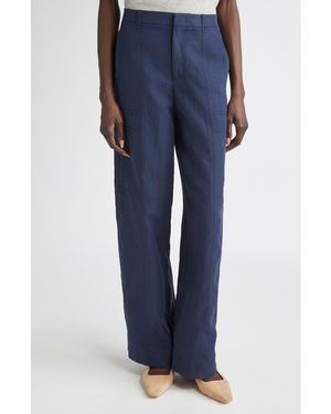Vince Fluid Utility Pants - Blue
