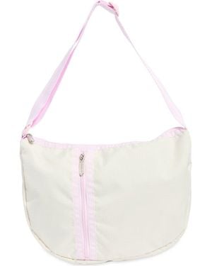 LeSportsac Hobo Sling Shoulder Bag - White