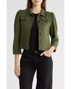 Tart Collections Averill Denim Jacket - Green