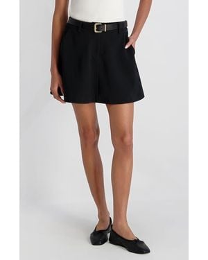 French Connection Echo Crepe Miniskirt - Black