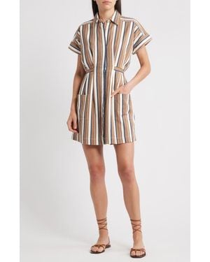 Cleobella Sable Stripe Shirtdress - Multicolor