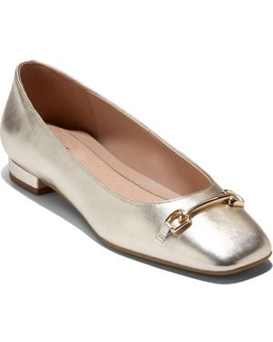 Cole Haan Go-To Verley Balley Flat - Metallic