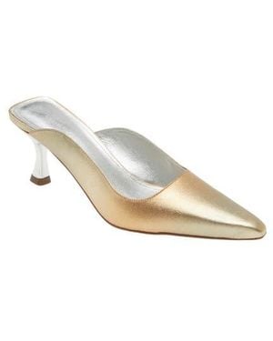 Kaanas Alma Asymmetric Pointed Toe Mule - Multicolor