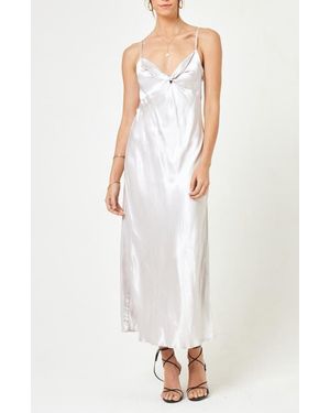 LSPACE Joanna Cover-Up Maxi Dress - White
