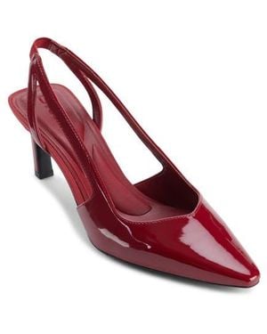 DKNY Carson Pointed Toe Slingback Pump - Red