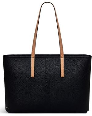 Radley Newton Ave Leather Tote Bag - Black