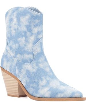 Olivia Miller Frosting Western Boot - Blue