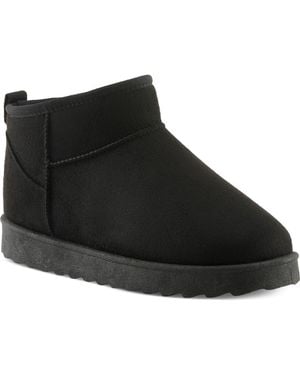 Flexus by Spring Step Albiera Faux Shearling Ankle Boot - Black