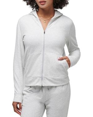 Travis Mathew Cloud Zip Hoodie - Gray