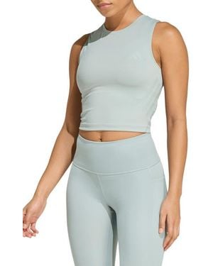 adidas Adi365 Cropped Tank Top - Blue
