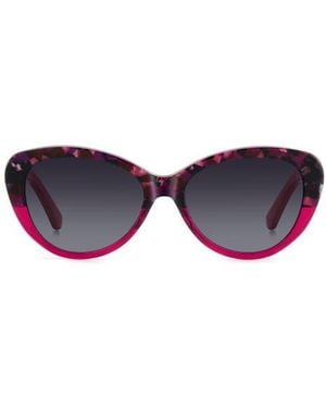Kate Spade 55Mm Josi Cat Eye Sunglasses - Multicolor