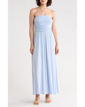 WEST K Ei Strapless Dress - Blue