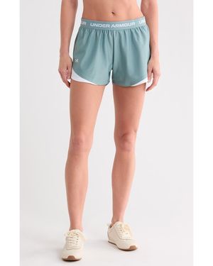 Under Armour Tech Play Up Performance Shorts - Blue