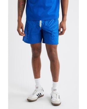 BBCICECREAM Bb Sunrise Drawstring Nylon Shorts - Blue
