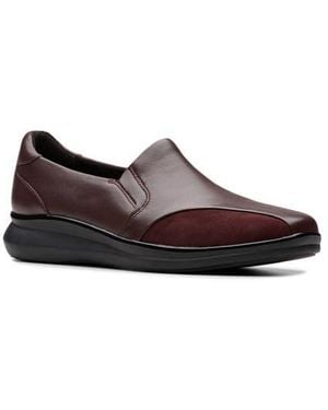 Clarks Lynelle Wedge Flat - Brown