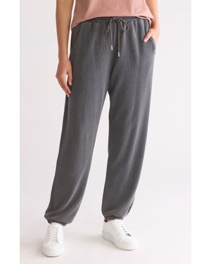 C&C California Haze Skinny Beach Terry Sweatpants - Gray