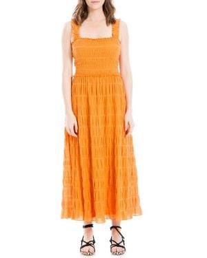 Max Studio Sleeveless Maxi Sundress - Orange