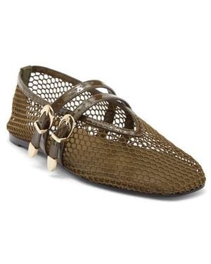 Steve Madden Lissa Mesh Mary Jane Flat - Multicolor