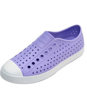Native Shoes Jefferson Vegan Perforated Sneaker - Purple