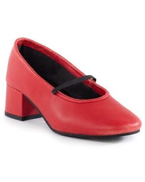 Seychelles Dusk To Dawn Mary Jane Pump - Red