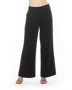 Alexia Admor Quinn Pleated Wide Leg Pants - Black