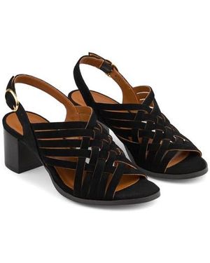 LK Bennett Kacey Slingback Strap Sandal - Black
