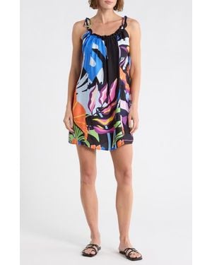 Maaji Magnolia Cover-Up Dress - Blue