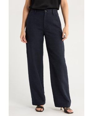 Rag & Bone Amaya Tweed Carpenter Pants - Blue