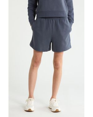 Vince Cotton Pull-On Shorts - Blue