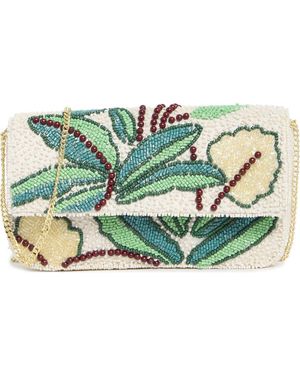 Jessica Mcclintock Caitlin Beaded Shoulder Bag - Green