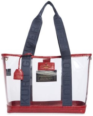 Kurt Geiger Chiswick Large Shopper Tote - Blue