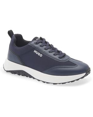 BOSS Kane Runn Sneaker - Blue