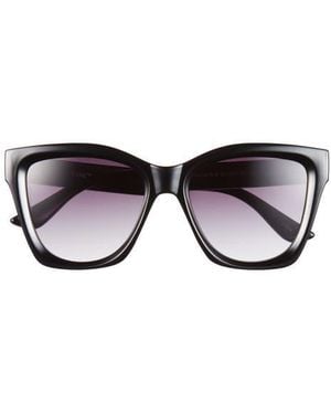 Vince Camuto Gradient Cat Eye Sunglasses - Black