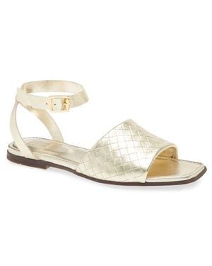 Bruno Magli Rita Woven Sandal - White