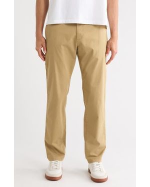 14th & Union The Wallin Stretch Twill Trim Fit Chino Pants - Blue