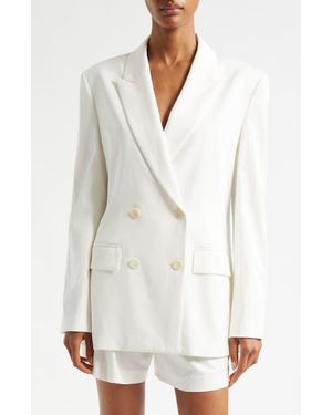 A.L.C. Calla Double Breasted Blazer - White