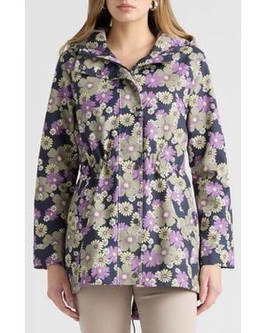 NVLT Hooded Rain Jacket - Black