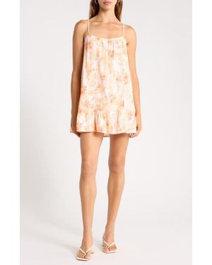Abound Cotton Gauze Minidress - Pink