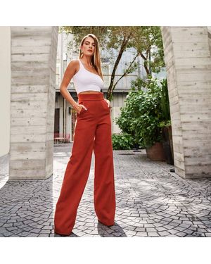 ADIBA Flared Rust Pants