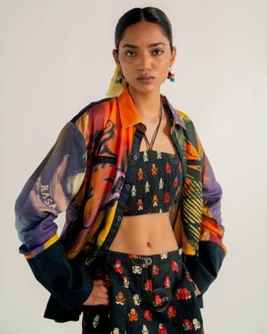 RAFU'D Mor Jacket - Multicolor