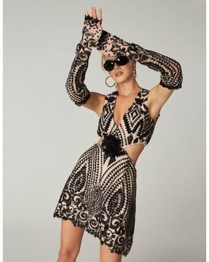Petra Petrova Kendall Cut Out Dress - Multicolor