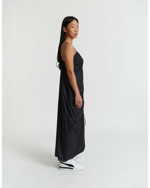 Audrey Vallens All-gen Vest Dress - White