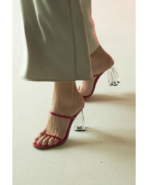 ATANA Fiorellini Glass Heel Red - Green