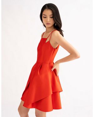 Emma Wallace Wav Dress - Red