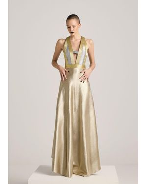 AKHL The Tape Sculpted Dress - Natural